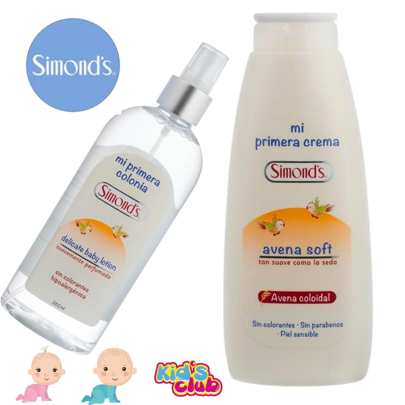 Estuche Simonds MI PRIMERA COLONIA 260 +Crema 340 - KIDSCLUB Tienda ONLINE