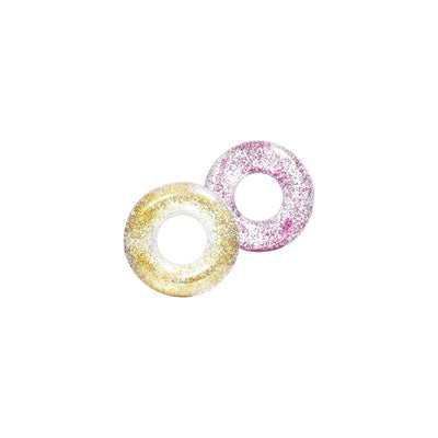 Flotador Anillo Transparente Glitter, Infanti - KIDSCLUB Tienda ONLINE