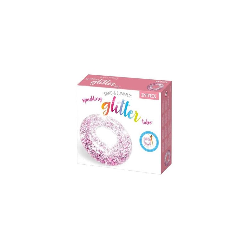 Flotador Anillo Transparente Glitter, Infanti - KIDSCLUB Tienda ONLINE