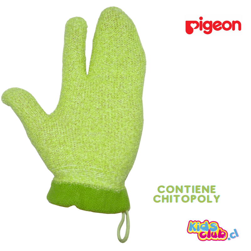 Guante de Baño PIGEON con CHITOPOLY - KIDSCLUB Tienda ONLINE