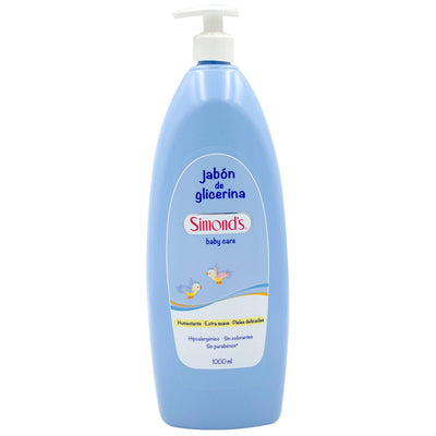 Jabón de glicerina Cuidado del bebé Simonds 1000 ml - KIDSCLUB Tienda ONLINE