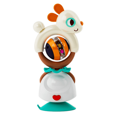 Juguete con succión y cascabel Conejo Travieso, Hola Toys - KIDSCLUB Tienda ONLINE