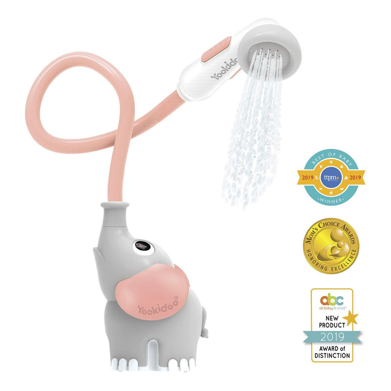 Juguete de Baño Bebe Elefante Rosado, Yookidoo - KIDSCLUB Tienda ONLINE