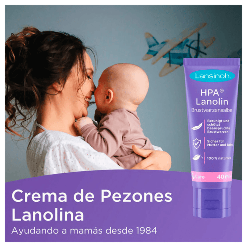 LANSINOH LANOLINA HPA 40 GRS - KIDSCLUB Tienda ONLINE