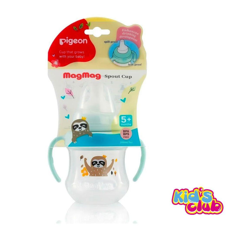 Magmag Vaso Con Asas Pigeon , Boquilla , 200 Ml. 5+meses - KIDSCLUB Tienda ONLINE