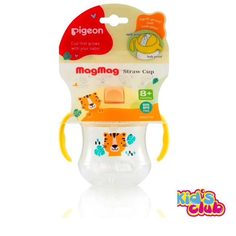 MagMag Vaso Con Asas Pigeon , Boquilla , 200 Ml. 8+ Meses - KIDSCLUB Tienda ONLINE