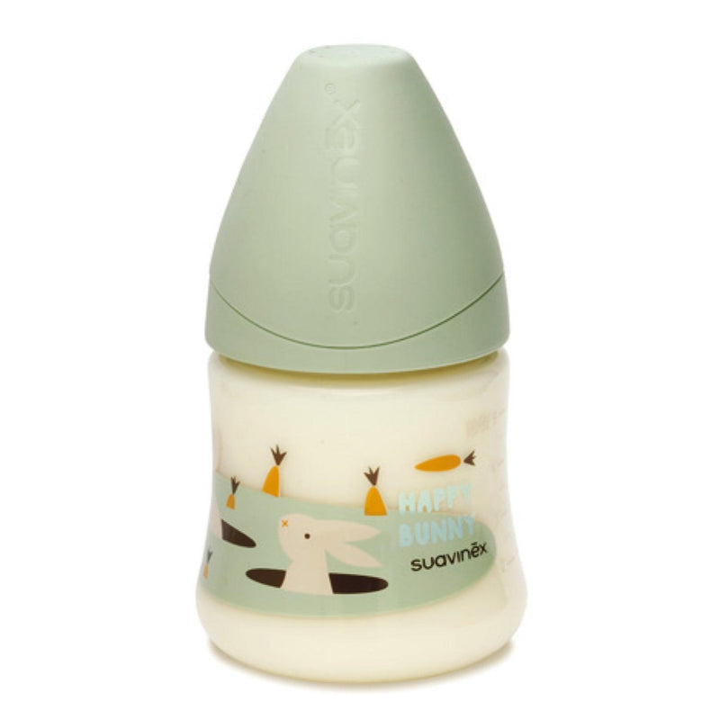 Mamadera anatómica latex 150ml 0-6m Bunny/Verde - KIDSCLUB Tienda ONLINE