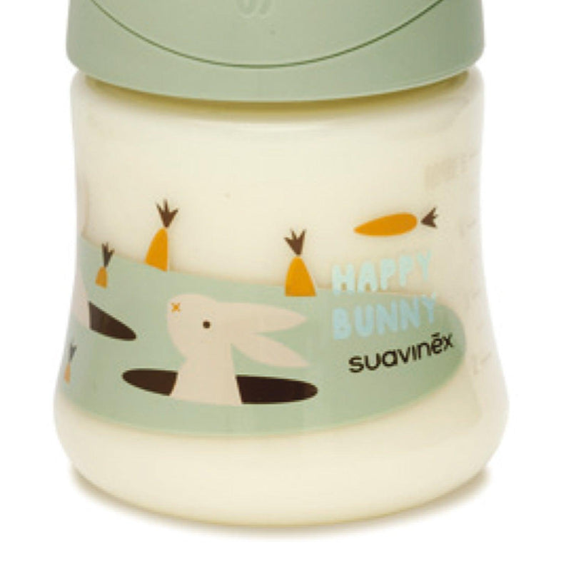 Mamadera anatómica latex 150ml 0-6m Bunny/Verde - KIDSCLUB Tienda ONLINE