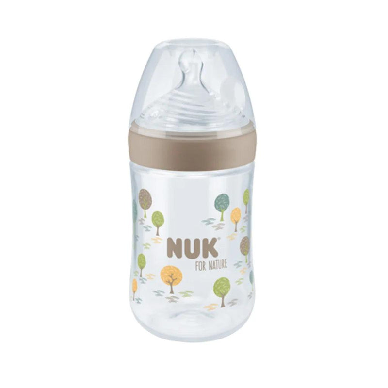 Mamadera Nuk For Nature Con Sensor De Temperatura 260ml - KIDSCLUB Tienda ONLINE