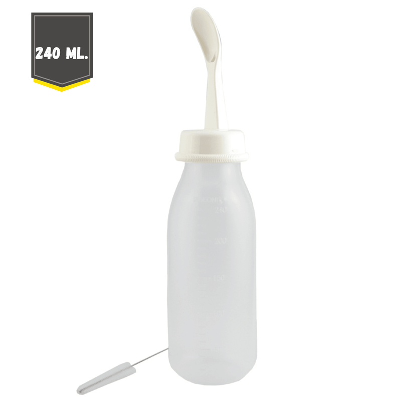 Mamadera PIGEON con Cuchara 120 ml y 240 ml - KIDSCLUB Tienda ONLINE