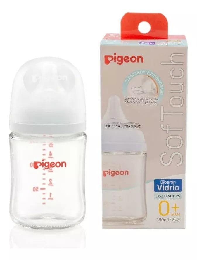 Mamadera softouch pigeon vidrio 160 ml, Pigeon - KIDSCLUB Tienda ONLINE