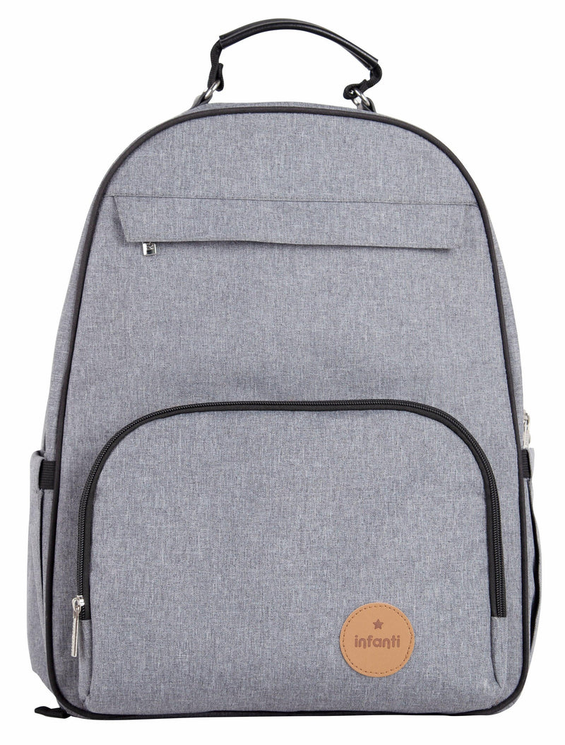 Mochila maternal Oak gris, Infanti - KIDSCLUB Tienda ONLINE