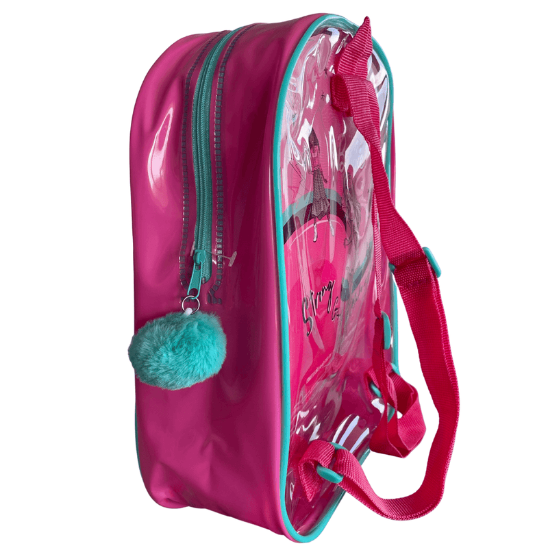 MOCHILA MAQUILLAJE BARBIE GELATTI 4 ESMALTES, BRILLO Y STICKERS - KIDSCLUB Tienda ONLINE