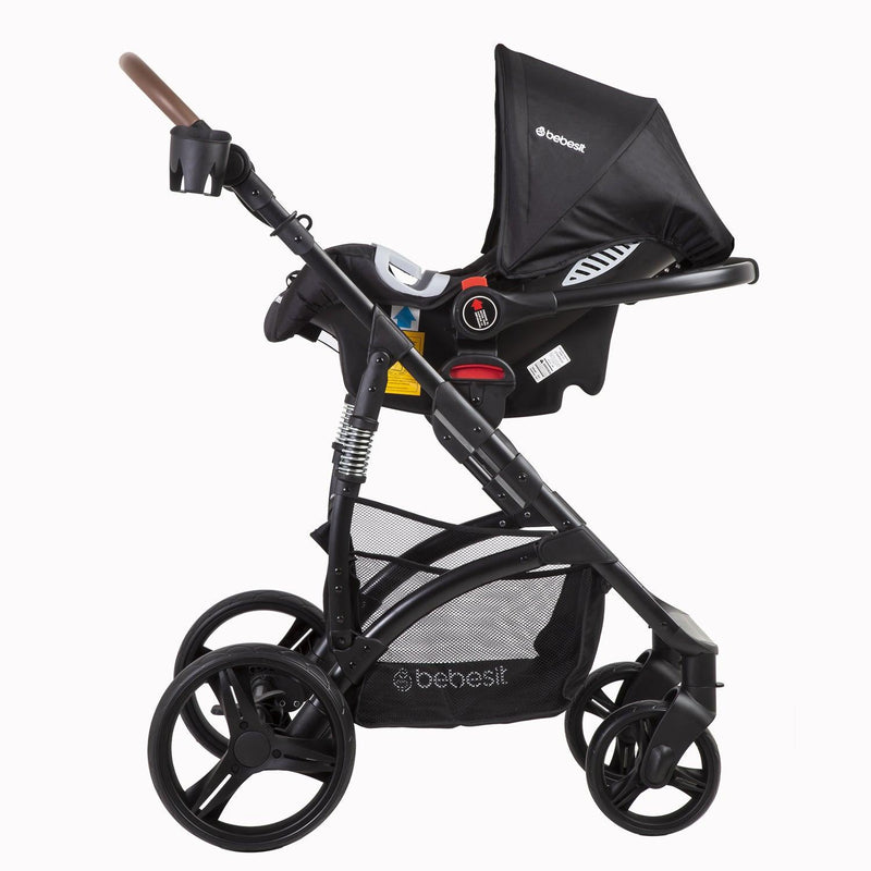 Nuevo Coche Travel Quest Negro, Bebesit - KIDSCLUB Tienda ONLINE