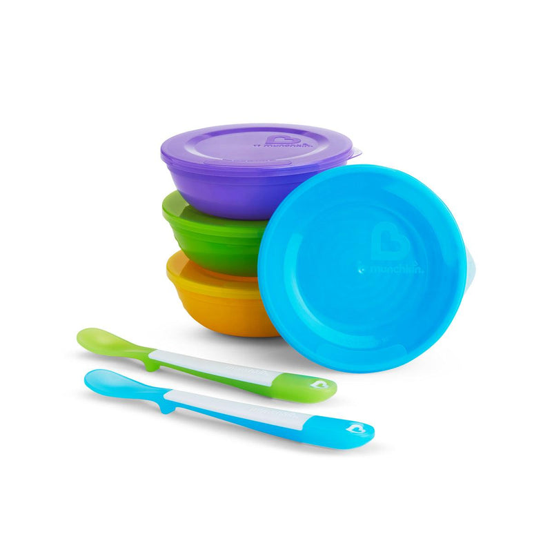 pack 4 bowls love, Munchkin - KIDSCLUB Tienda ONLINE