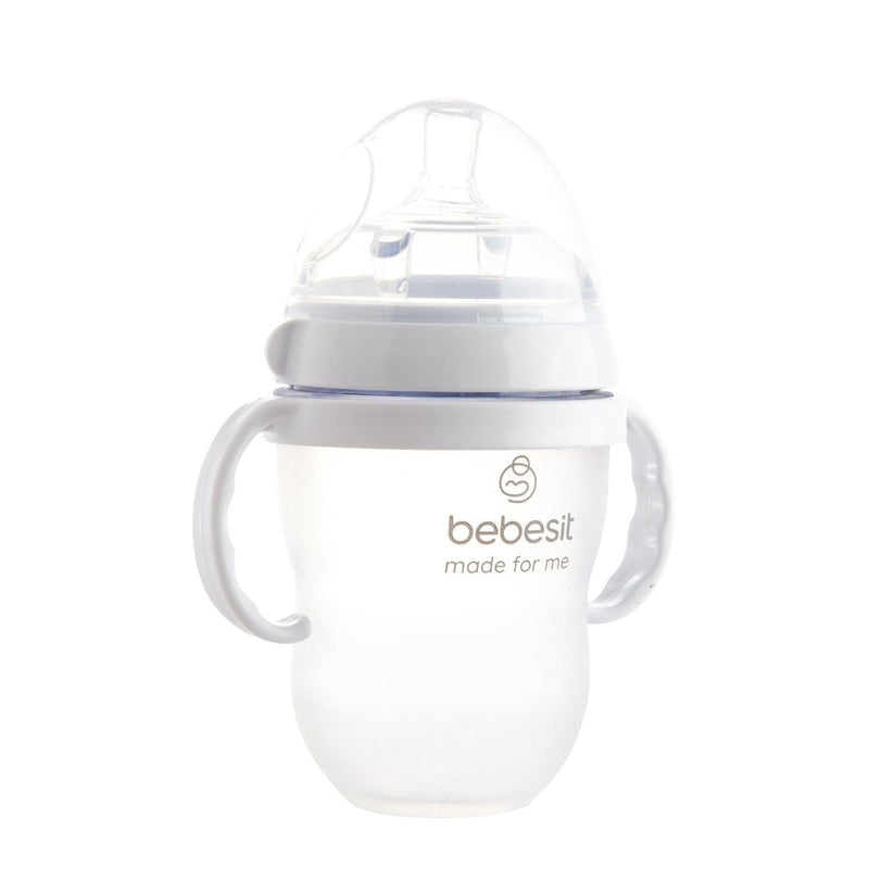 Pack mamaderas siliconas My Cup + Manilla y tetina, Bebesit - KIDSCLUB Tienda ONLINE