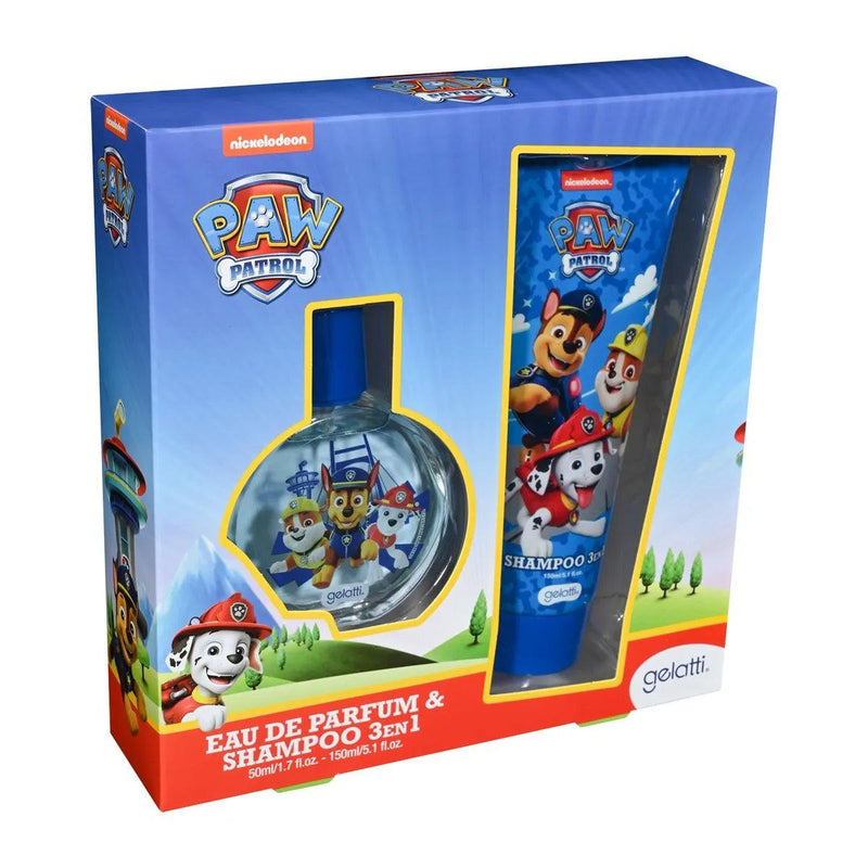 Perfume Paw Patrol 50ml + Shampoo 3 en 1, Gelatti - KIDSCLUB Tienda ONLINE