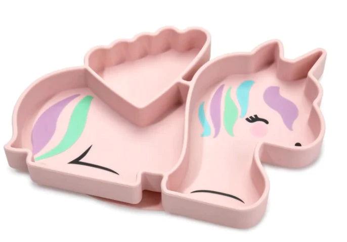 Plato de silicona Unicornio, Melii - KIDSCLUB Tienda ONLINE