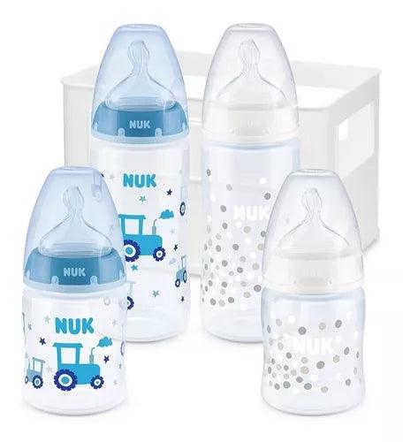 Set 4 Mamaderas Set Starter First Choice 150 Y 300 Ml. Nuk - KIDSCLUB Tienda ONLINE