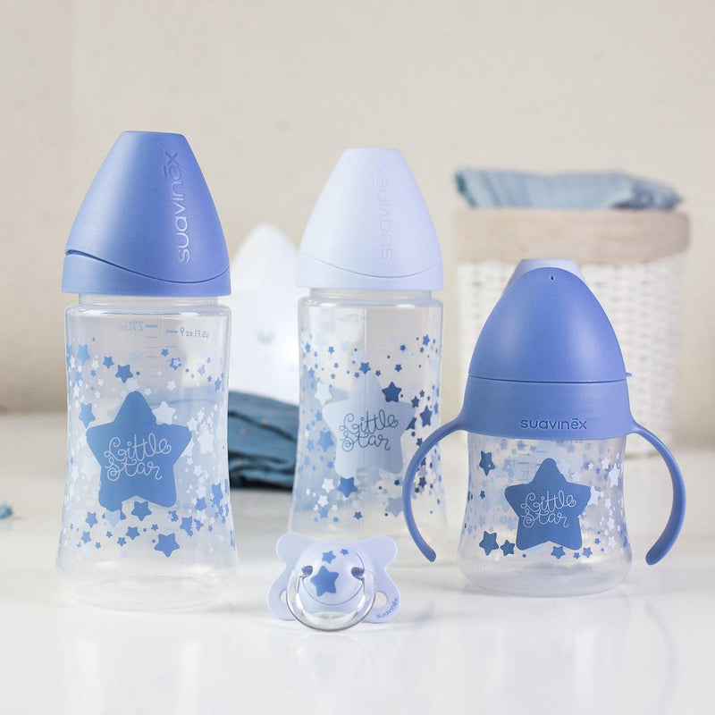 Set Mamaderas Estrellas Azules, Suavinex - KIDSCLUB Tienda ONLINE