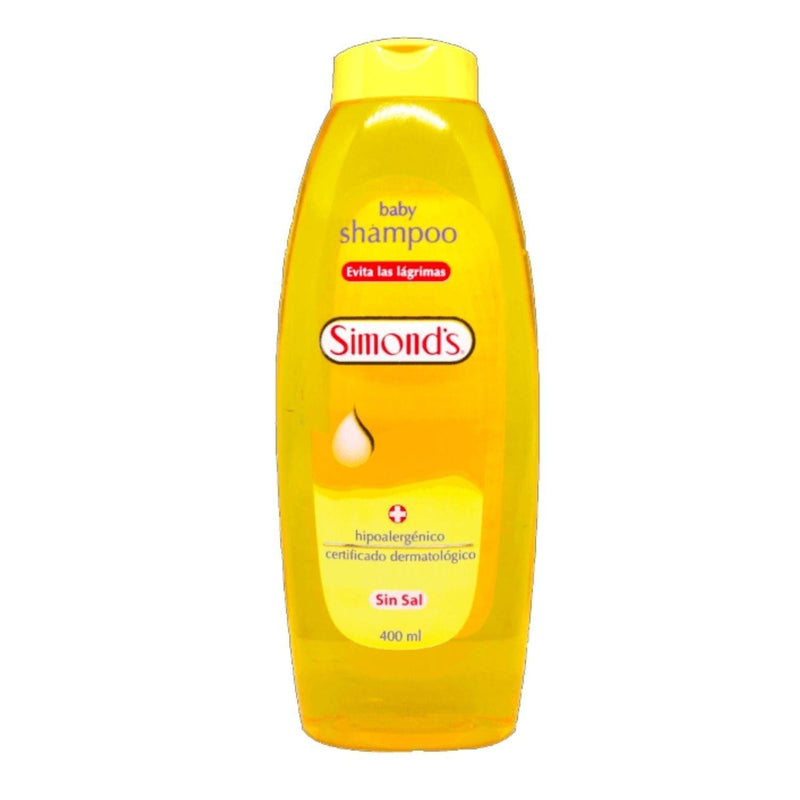 SHAMPOO SIMONDS BABY EVITA LAGRIMAS 400 ml. - KIDSCLUB Tienda ONLINE