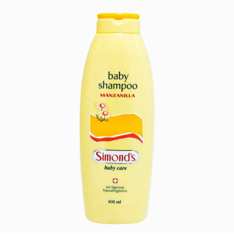 SHAMPOO SIMONDS MANZANILLA Sin LAGRIMAS 400 ml. - KIDSCLUB Tienda ONLINE