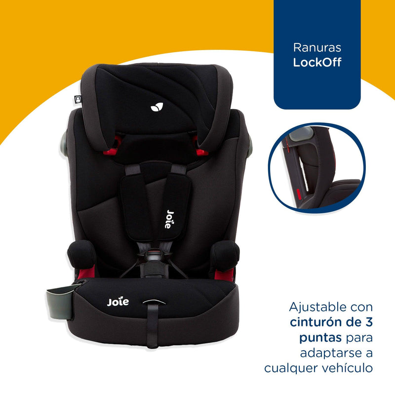 Silla de Auto Butaca Elevate - Two Tone Black, Joie - KIDSCLUB Tienda ONLINE