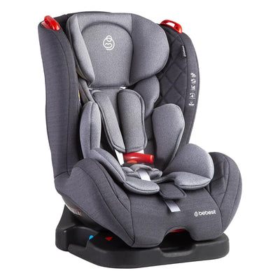 Silla de Auto Convertible Aries Gris claro, Bebesit - KIDSCLUB Tienda ONLINE