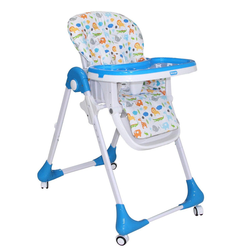 Silla de comer celeste RS-7085-1, Bebeglo - KIDSCLUB Tienda ONLINE