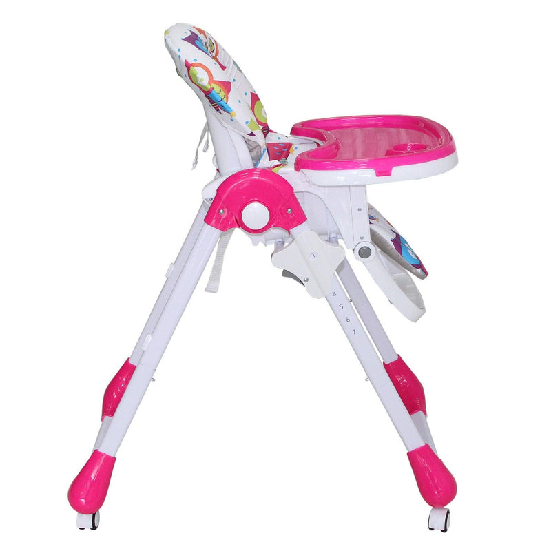 Silla de comer fucsia RS-7085-2, Bebeglo - KIDSCLUB Tienda ONLINE