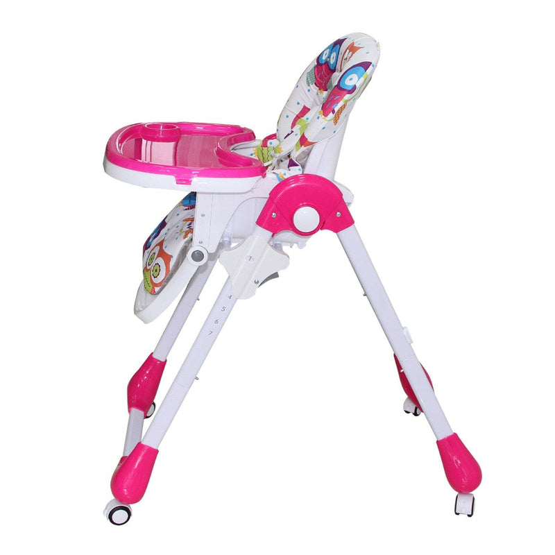 Silla de comer fucsia RS-7085-2, Bebeglo - KIDSCLUB Tienda ONLINE