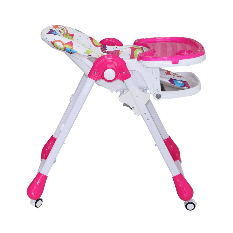 Silla de comer fucsia RS-7085-2, Bebeglo - KIDSCLUB Tienda ONLINE