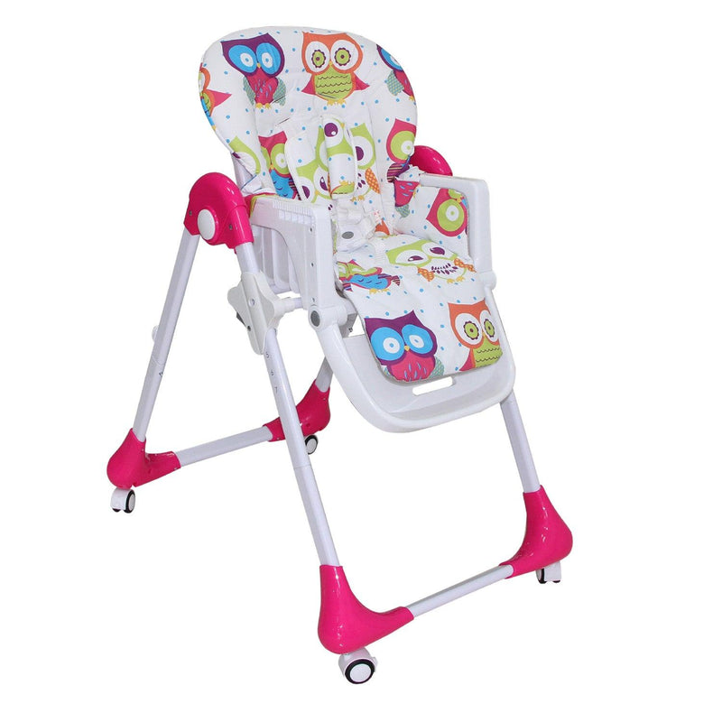 Silla de comer fucsia RS-7085-2, Bebeglo - KIDSCLUB Tienda ONLINE