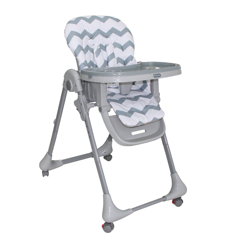 Silla de comer gris RS-7085-3, Bebeglo - KIDSCLUB Tienda ONLINE