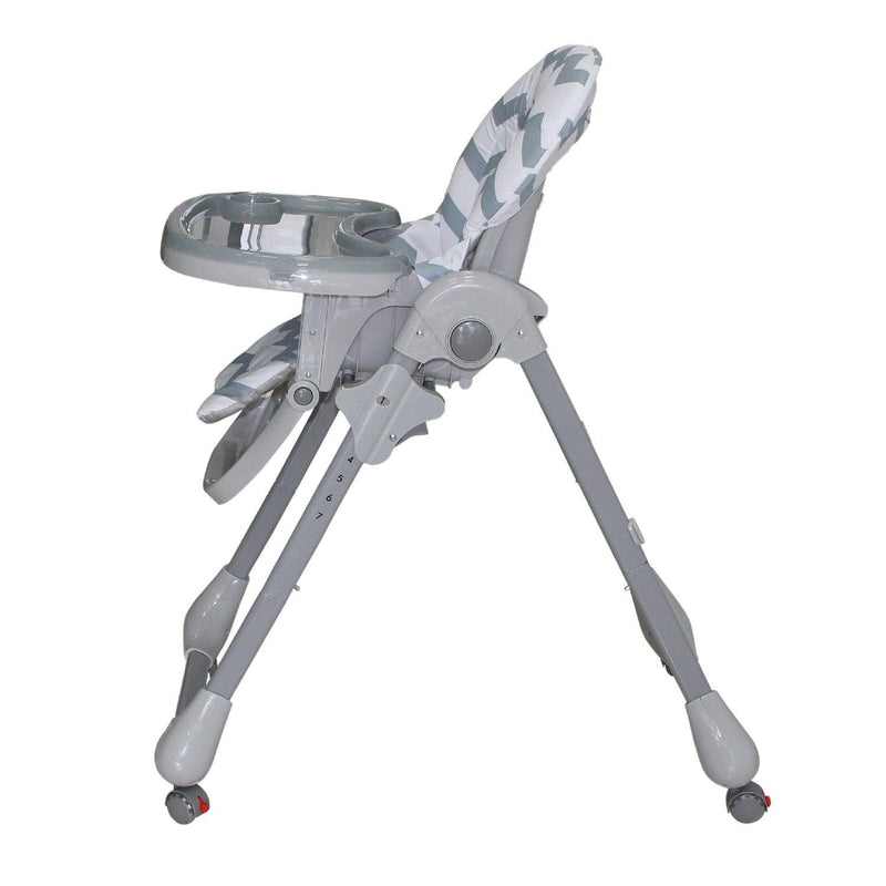 Silla de comer gris RS-7085-3, Bebeglo - KIDSCLUB Tienda ONLINE