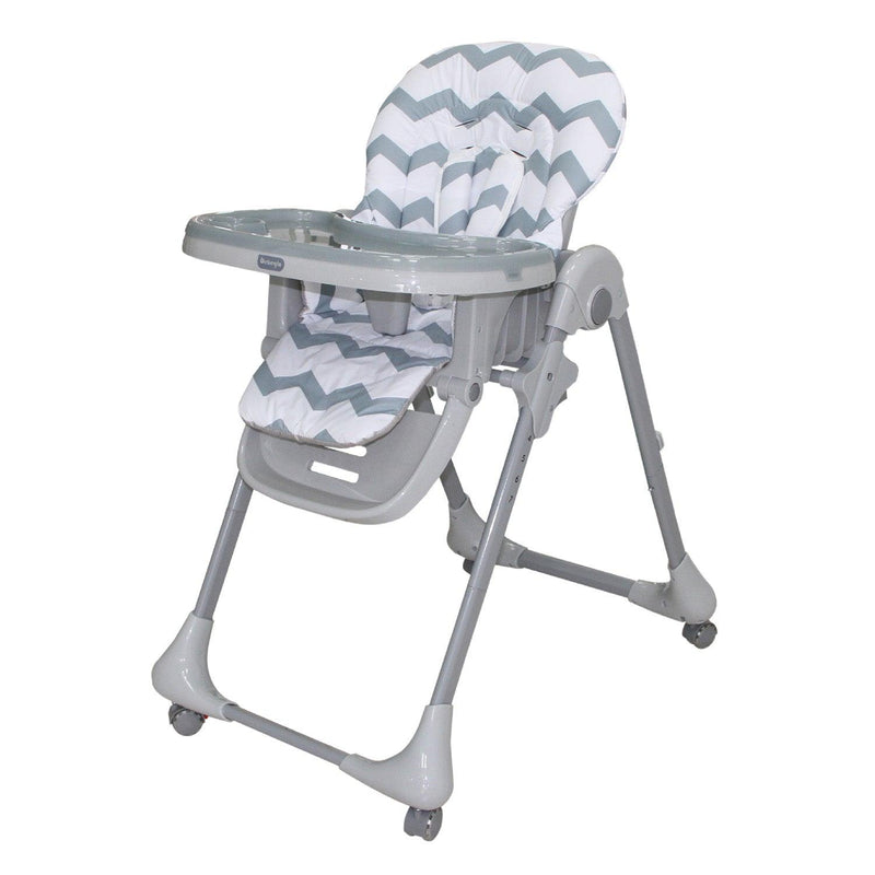 Silla de comer gris RS-7085-3, Bebeglo - KIDSCLUB Tienda ONLINE