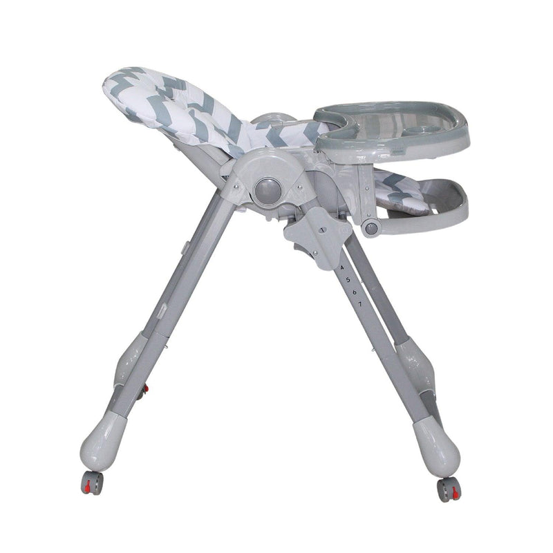 Silla de comer gris RS-7085-3, Bebeglo - KIDSCLUB Tienda ONLINE