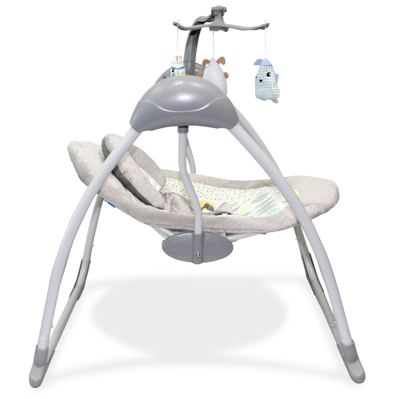 Silla mecedora electrónica con movil dark gray RS-17770, Bebeglo - KIDSCLUB Tienda ONLINE