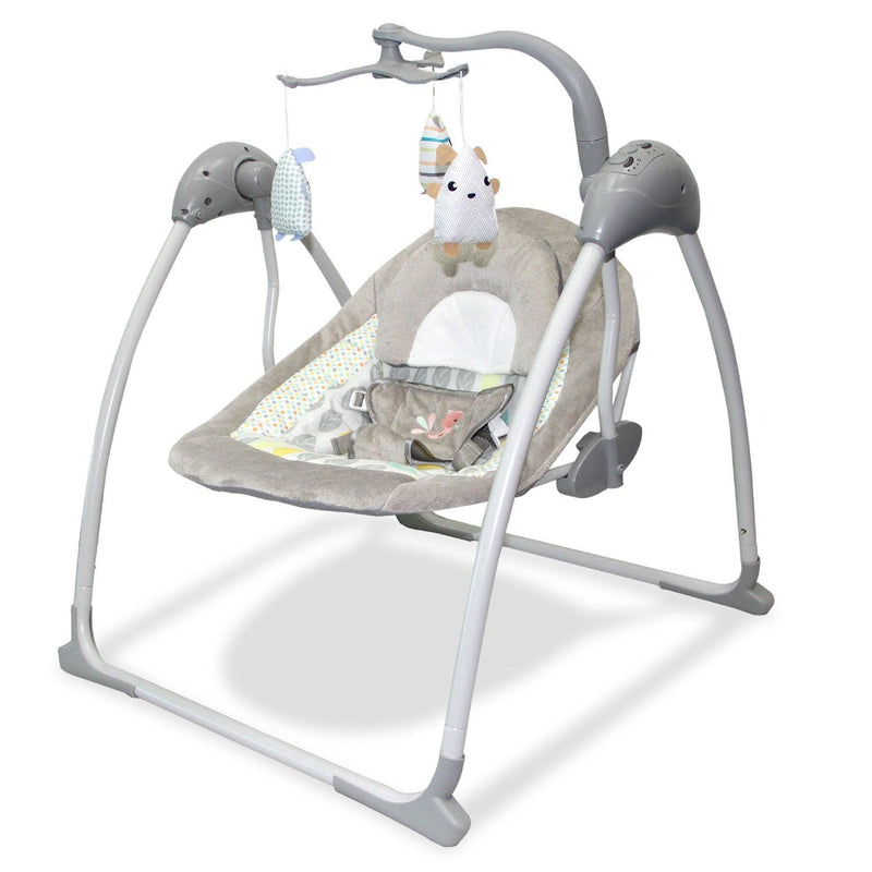 Silla mecedora electrónica con movil dark gray RS-17770, Bebeglo - KIDSCLUB Tienda ONLINE