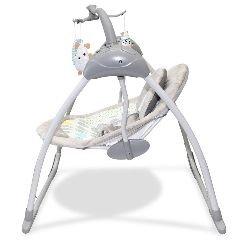 Silla mecedora electrónica con movil dark gray RS-17770, Bebeglo - KIDSCLUB Tienda ONLINE