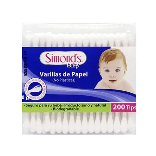 Varillas de papel 200 tips, Simonds