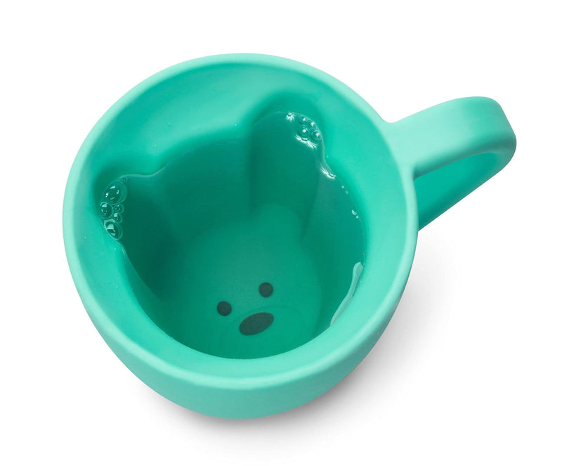 Taza Oso Silicona Verde, Melii - KIDSCLUB Tienda ONLINE