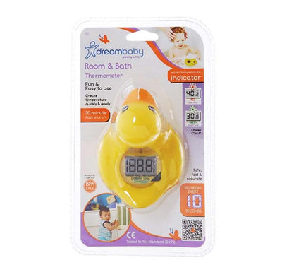 Termómetro para baño y pieza pato, Dreambaby - KIDSCLUB Tienda ONLINE