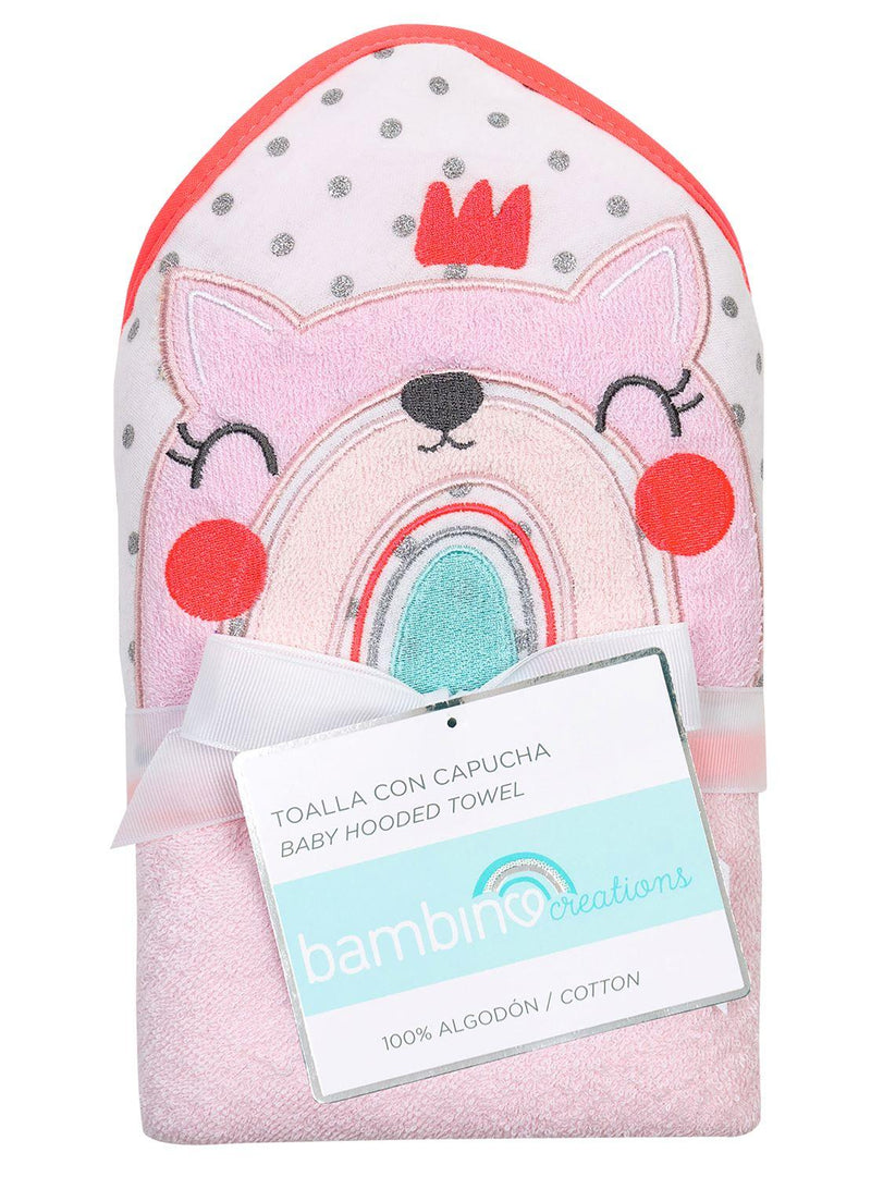 Toalla Con Capucha Bambino Arcoiris Multicolor - KIDSCLUB Tienda ONLINE