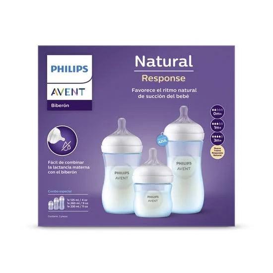 Triple Pack Azul, Natural Response 3.0 125ml+ 260ml Y 330ml - KIDSCLUB Tienda ONLINE