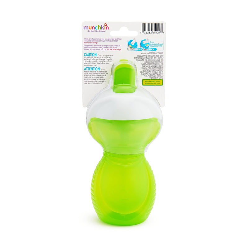 Vaso antiderrame c/bombilla flip click & lock 266 ml, Munchkin - KIDSCLUB Tienda ONLINE