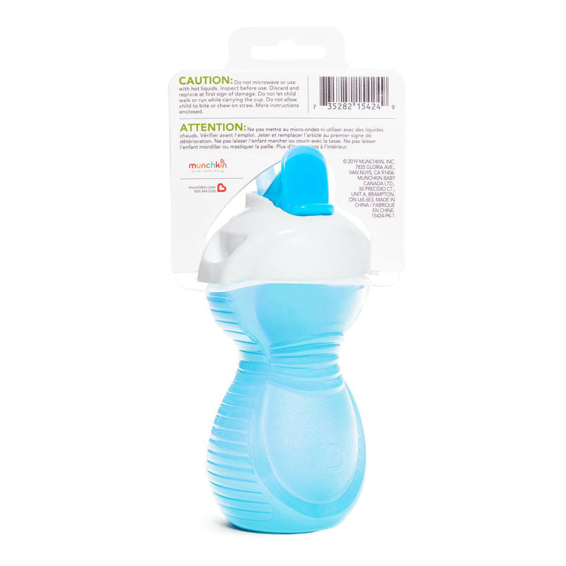 Vaso antiderrame c/bombilla flip click & lock 266 ml, Munchkin - KIDSCLUB Tienda ONLINE