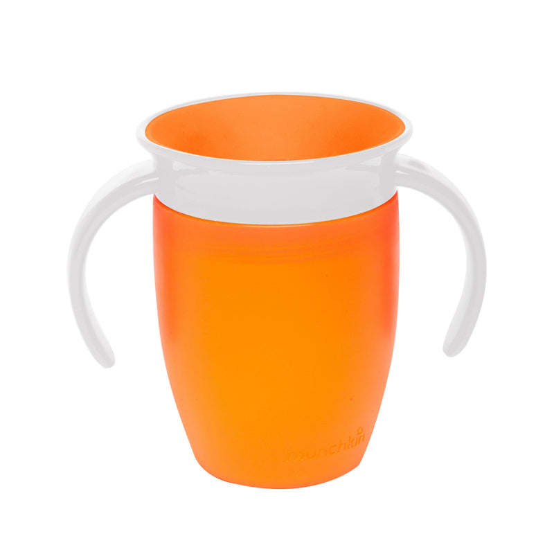 vaso antiderrame miracle 360° con asas 207ml, Munchkin - KIDSCLUB Tienda ONLINE