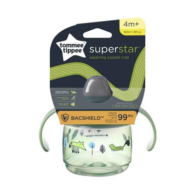 Vaso de destete Superstar Sippee Verde (4 +Meses), Tommee Tippee - KIDSCLUB Tienda ONLINE