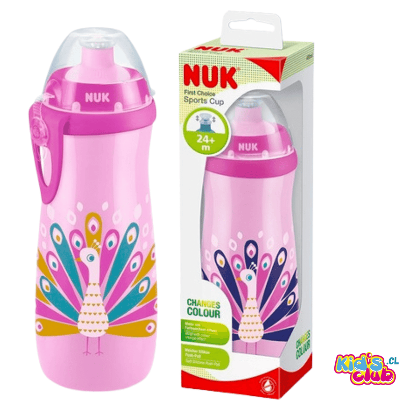 VASO NUK SPORTS CUP EFECTO CAMALEON (24m+) - KIDSCLUB Tienda ONLINE